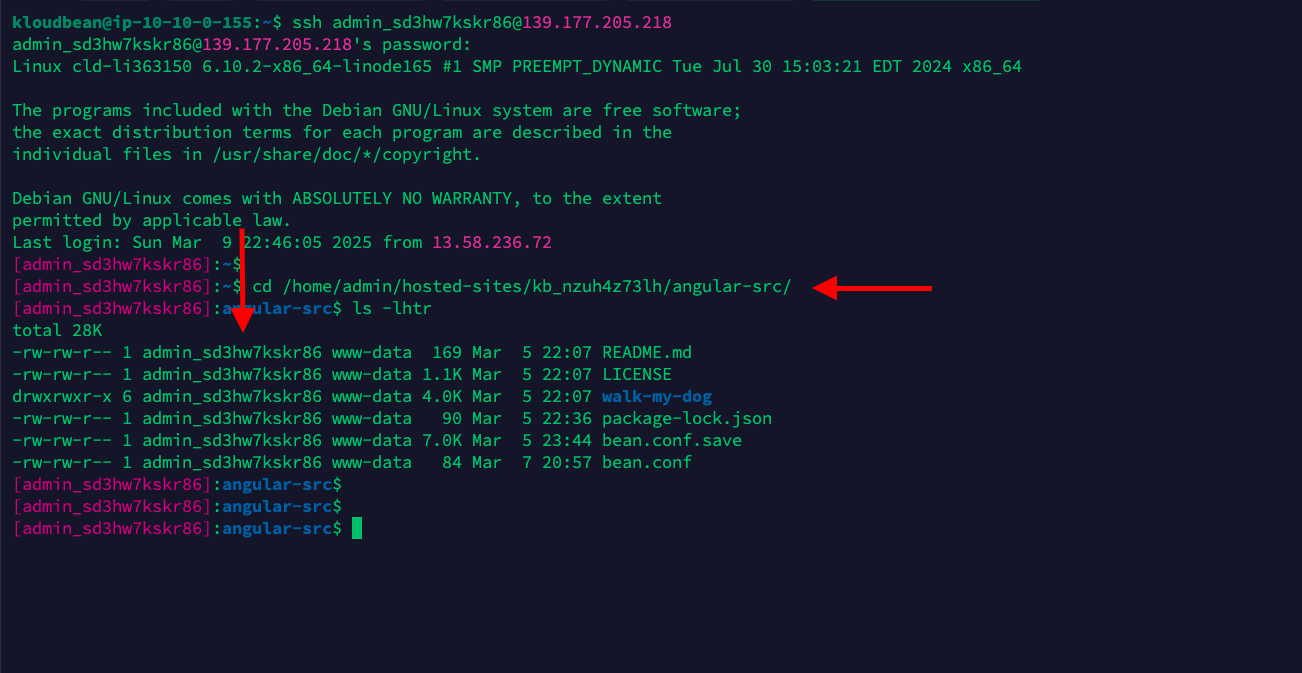 Demonstration on updating or resetting permissions to admin user.